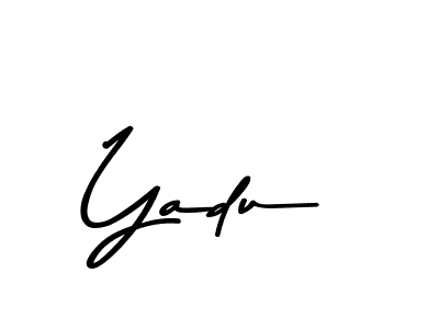 You should practise on your own different ways (Asem Kandis PERSONAL USE) to write your name (Yadu) in signature. don't let someone else do it for you. Yadu signature style 9 images and pictures png