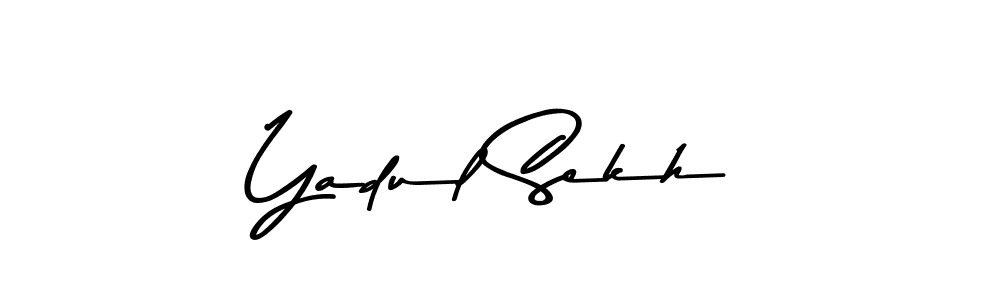 How to make Yadul Sekh signature? Asem Kandis PERSONAL USE is a professional autograph style. Create handwritten signature for Yadul Sekh name. Yadul Sekh signature style 9 images and pictures png