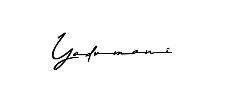 Make a beautiful signature design for name Yadumani. Use this online signature maker to create a handwritten signature for free. Yadumani signature style 9 images and pictures png