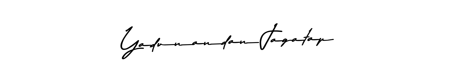 Make a short Yadunandan Jagatap signature style. Manage your documents anywhere anytime using Asem Kandis PERSONAL USE. Create and add eSignatures, submit forms, share and send files easily. Yadunandan Jagatap signature style 9 images and pictures png