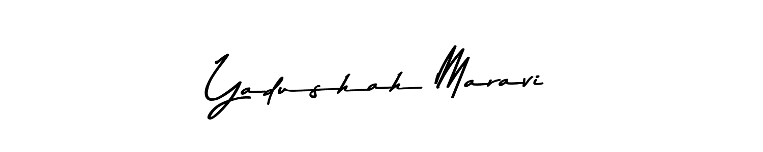 Make a beautiful signature design for name Yadushah Maravi. Use this online signature maker to create a handwritten signature for free. Yadushah Maravi signature style 9 images and pictures png