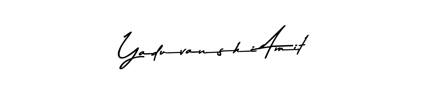 Use a signature maker to create a handwritten signature online. With this signature software, you can design (Asem Kandis PERSONAL USE) your own signature for name Yaduvanshi Amit. Yaduvanshi Amit signature style 9 images and pictures png