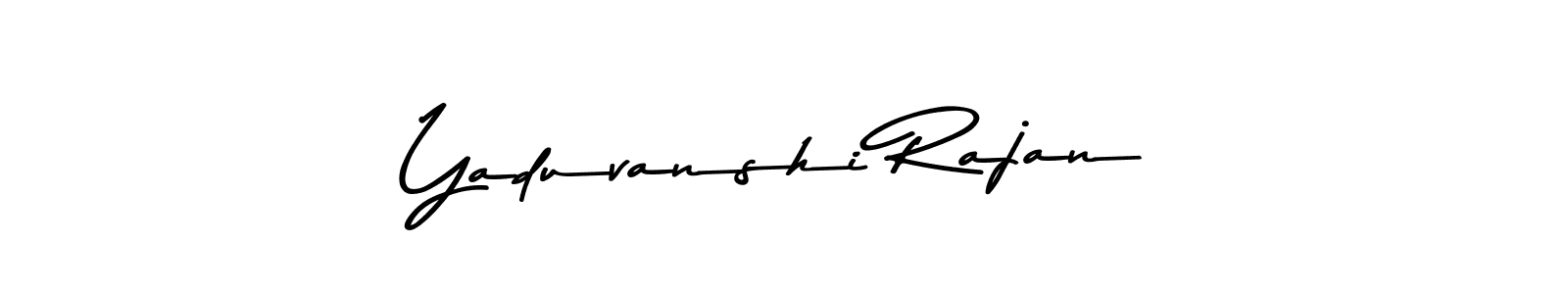 Make a beautiful signature design for name Yaduvanshi Rajan. Use this online signature maker to create a handwritten signature for free. Yaduvanshi Rajan signature style 9 images and pictures png