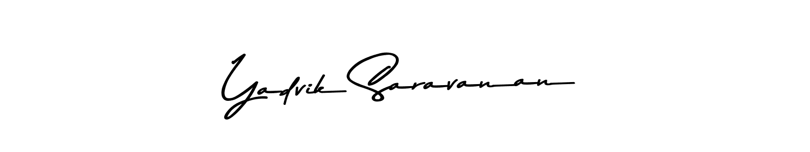 Make a short Yadvik Saravanan signature style. Manage your documents anywhere anytime using Asem Kandis PERSONAL USE. Create and add eSignatures, submit forms, share and send files easily. Yadvik Saravanan signature style 9 images and pictures png