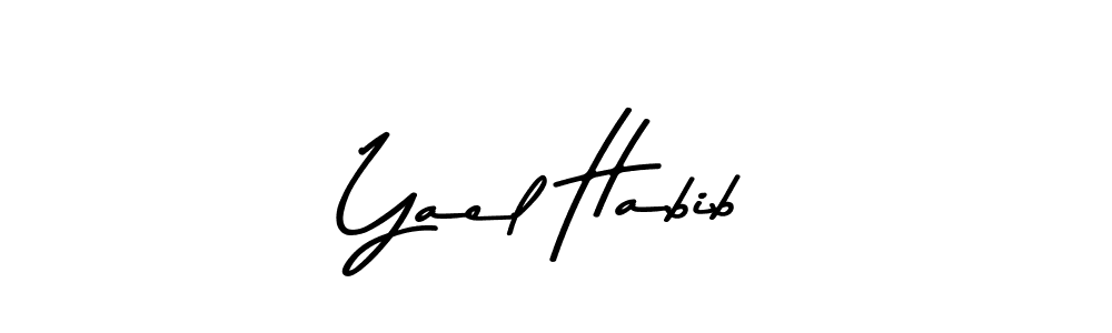 Also You can easily find your signature by using the search form. We will create Yael Habib name handwritten signature images for you free of cost using Asem Kandis PERSONAL USE sign style. Yael Habib signature style 9 images and pictures png