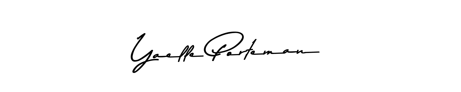 How to make Yaelle Porteman signature? Asem Kandis PERSONAL USE is a professional autograph style. Create handwritten signature for Yaelle Porteman name. Yaelle Porteman signature style 9 images and pictures png