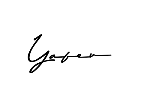 Use a signature maker to create a handwritten signature online. With this signature software, you can design (Asem Kandis PERSONAL USE) your own signature for name Yafeu. Yafeu signature style 9 images and pictures png