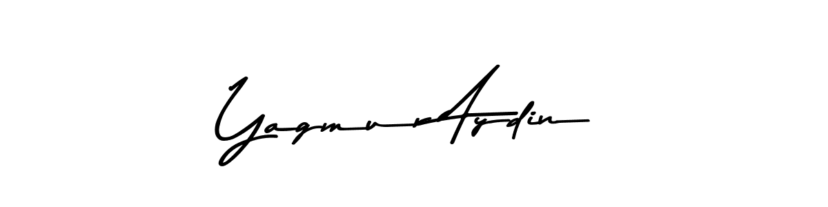 The best way (Asem Kandis PERSONAL USE) to make a short signature is to pick only two or three words in your name. The name Yagmur Aydin include a total of six letters. For converting this name. Yagmur Aydin signature style 9 images and pictures png