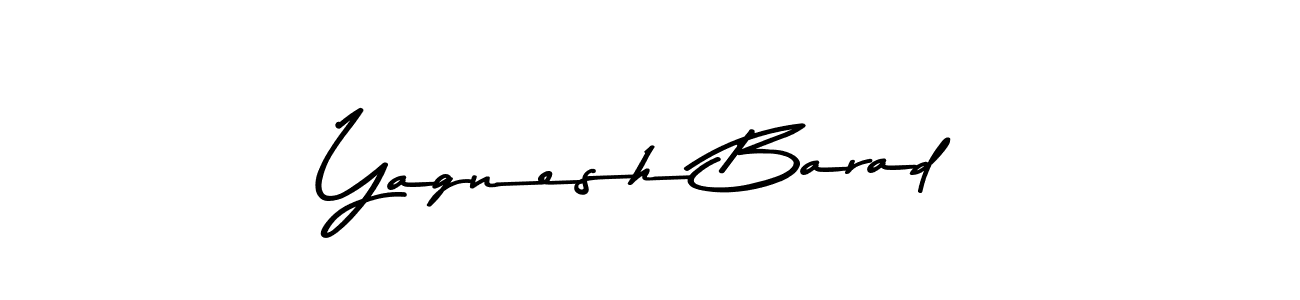 Also we have Yagnesh Barad name is the best signature style. Create professional handwritten signature collection using Asem Kandis PERSONAL USE autograph style. Yagnesh Barad signature style 9 images and pictures png