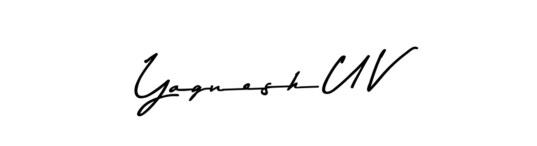 Here are the top 10 professional signature styles for the name Yagnesh U V. These are the best autograph styles you can use for your name. Yagnesh U V signature style 9 images and pictures png
