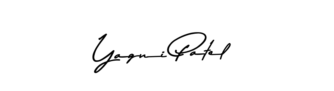 Yagni Patel stylish signature style. Best Handwritten Sign (Asem Kandis PERSONAL USE) for my name. Handwritten Signature Collection Ideas for my name Yagni Patel. Yagni Patel signature style 9 images and pictures png