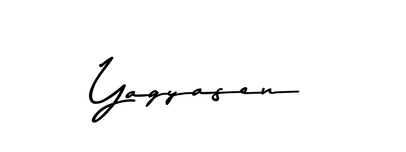 Yagyasen stylish signature style. Best Handwritten Sign (Asem Kandis PERSONAL USE) for my name. Handwritten Signature Collection Ideas for my name Yagyasen. Yagyasen signature style 9 images and pictures png