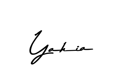 Also You can easily find your signature by using the search form. We will create Yahia name handwritten signature images for you free of cost using Asem Kandis PERSONAL USE sign style. Yahia signature style 9 images and pictures png