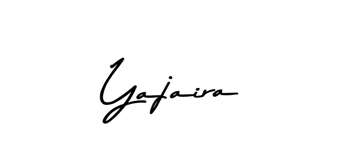 Use a signature maker to create a handwritten signature online. With this signature software, you can design (Asem Kandis PERSONAL USE) your own signature for name Yajaira. Yajaira signature style 9 images and pictures png