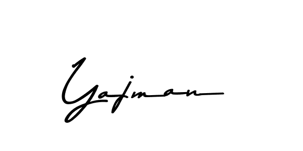How to make Yajman name signature. Use Asem Kandis PERSONAL USE style for creating short signs online. This is the latest handwritten sign. Yajman signature style 9 images and pictures png