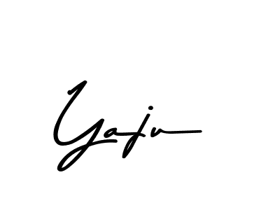 How to make Yaju name signature. Use Asem Kandis PERSONAL USE style for creating short signs online. This is the latest handwritten sign. Yaju signature style 9 images and pictures png