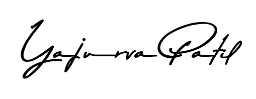 Enhance your business communications with Yajurva Patil signature in Asem Kandis PERSONAL USE lettering. Clean, modern, and universally compatible. Yajurva Patil signature style 9 images and pictures png