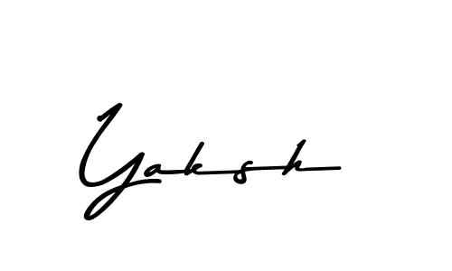 Also we have Yaksh name is the best signature style. Create professional handwritten signature collection using Asem Kandis PERSONAL USE autograph style. Yaksh signature style 9 images and pictures png