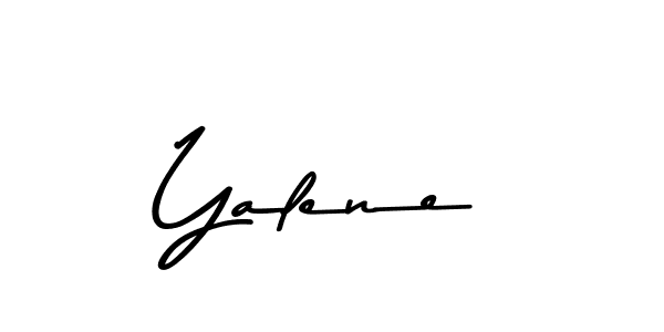 How to Draw Yalene signature style? Asem Kandis PERSONAL USE is a latest design signature styles for name Yalene. Yalene signature style 9 images and pictures png