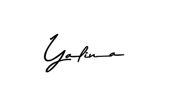 How to Draw Yalina signature style? Asem Kandis PERSONAL USE is a latest design signature styles for name Yalina. Yalina signature style 9 images and pictures png