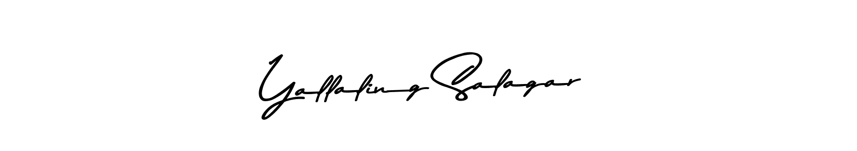 Asem Kandis PERSONAL USE is a professional signature style that is perfect for those who want to add a touch of class to their signature. It is also a great choice for those who want to make their signature more unique. Get Yallaling Salagar name to fancy signature for free. Yallaling Salagar signature style 9 images and pictures png