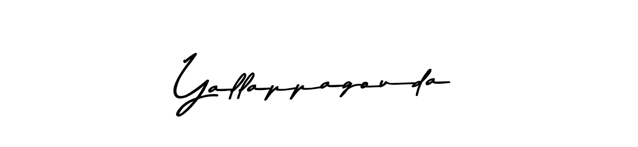 Design your own signature with our free online signature maker. With this signature software, you can create a handwritten (Asem Kandis PERSONAL USE) signature for name Yallappagouda. Yallappagouda signature style 9 images and pictures png