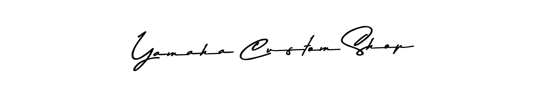 This is the best signature style for the Yamaha Custom Shop name. Also you like these signature font (Asem Kandis PERSONAL USE). Mix name signature. Yamaha Custom Shop signature style 9 images and pictures png