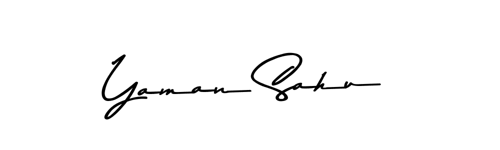 Yaman Sahu stylish signature style. Best Handwritten Sign (Asem Kandis PERSONAL USE) for my name. Handwritten Signature Collection Ideas for my name Yaman Sahu. Yaman Sahu signature style 9 images and pictures png