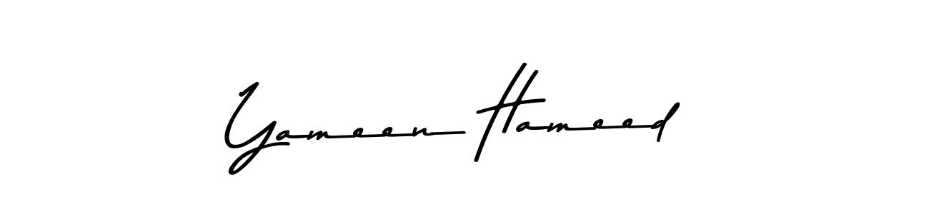 Check out images of Autograph of Yameen Hameed name. Actor Yameen Hameed Signature Style. Asem Kandis PERSONAL USE is a professional sign style online. Yameen Hameed signature style 9 images and pictures png