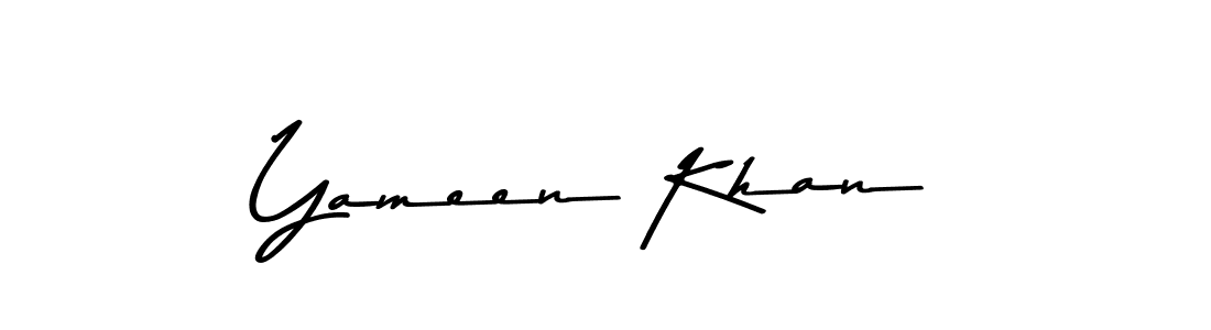 Asem Kandis PERSONAL USE is a professional signature style that is perfect for those who want to add a touch of class to their signature. It is also a great choice for those who want to make their signature more unique. Get Yameen Khan name to fancy signature for free. Yameen Khan signature style 9 images and pictures png