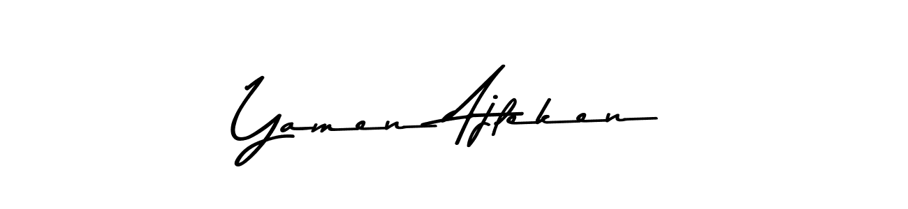 Best and Professional Signature Style for Yamen Ajleken. Asem Kandis PERSONAL USE Best Signature Style Collection. Yamen Ajleken signature style 9 images and pictures png