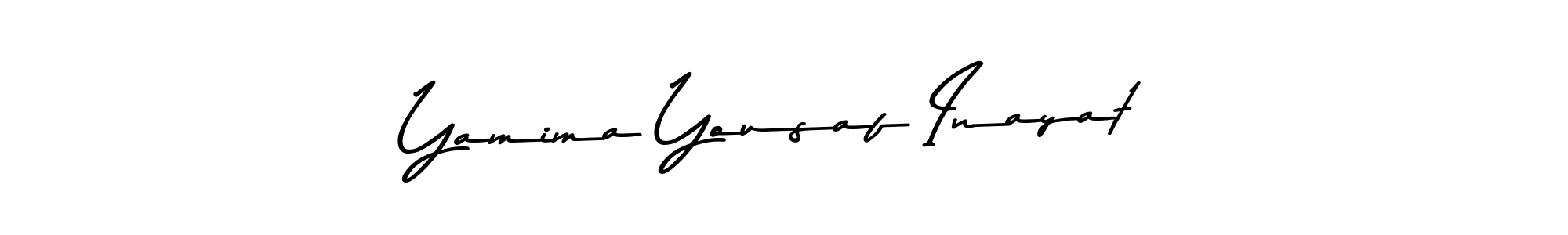 You can use this online signature creator to create a handwritten signature for the name Yamima Yousaf Inayat. This is the best online autograph maker. Yamima Yousaf Inayat signature style 9 images and pictures png