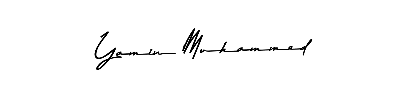 This is the best signature style for the Yamin Muhammed name. Also you like these signature font (Asem Kandis PERSONAL USE). Mix name signature. Yamin Muhammed signature style 9 images and pictures png