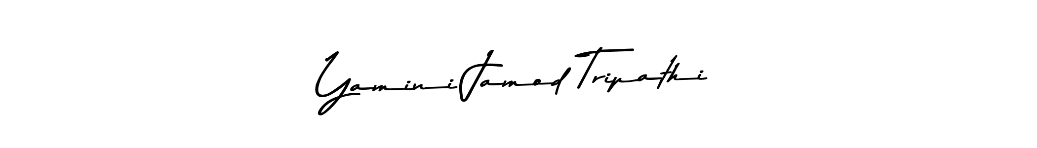 This is the best signature style for the Yamini Jamod Tripathi name. Also you like these signature font (Asem Kandis PERSONAL USE). Mix name signature. Yamini Jamod Tripathi signature style 9 images and pictures png