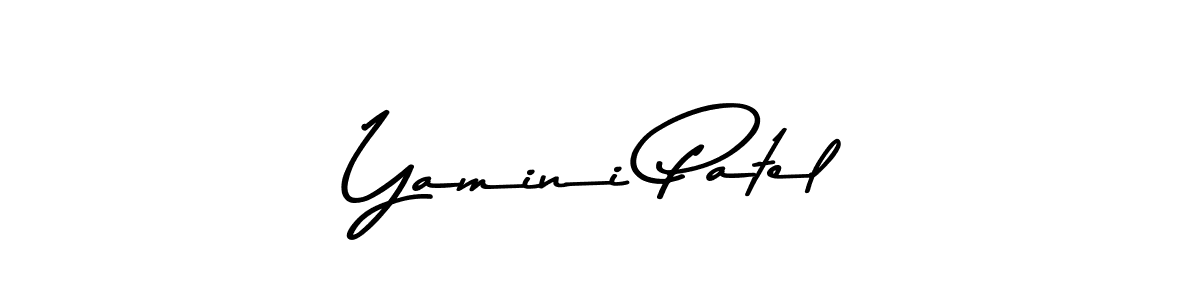 Asem Kandis PERSONAL USE is a professional signature style that is perfect for those who want to add a touch of class to their signature. It is also a great choice for those who want to make their signature more unique. Get Yamini Patel name to fancy signature for free. Yamini Patel signature style 9 images and pictures png
