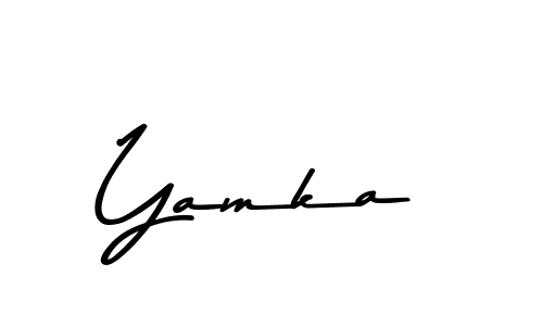 if you are searching for the best signature style for your name Yamka. so please give up your signature search. here we have designed multiple signature styles  using Asem Kandis PERSONAL USE. Yamka signature style 9 images and pictures png