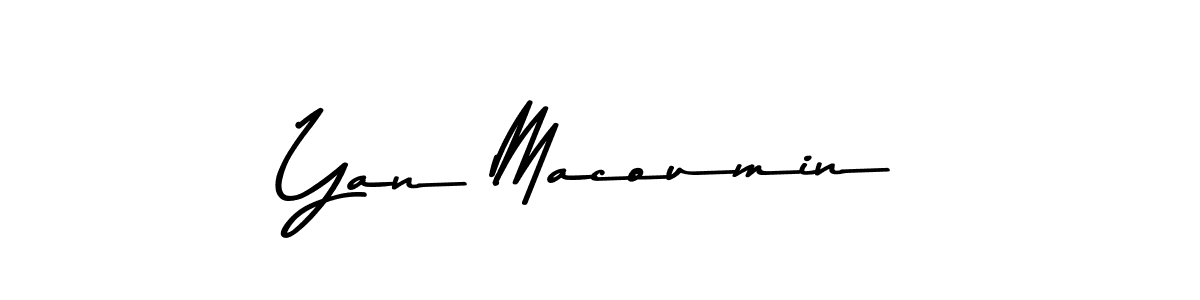 How to Draw Yan Macoumin signature style? Asem Kandis PERSONAL USE is a latest design signature styles for name Yan Macoumin. Yan Macoumin signature style 9 images and pictures png