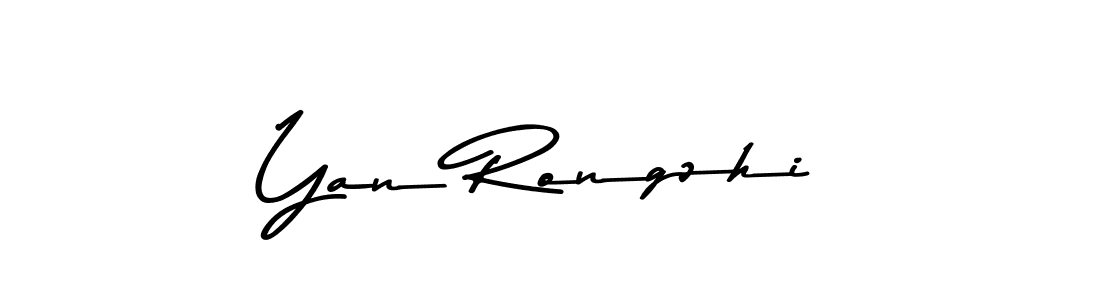 This is the best signature style for the Yan Rongzhi name. Also you like these signature font (Asem Kandis PERSONAL USE). Mix name signature. Yan Rongzhi signature style 9 images and pictures png