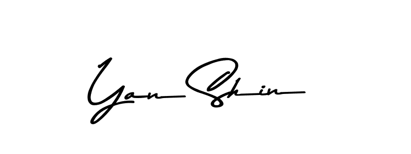 Also we have Yan Shin name is the best signature style. Create professional handwritten signature collection using Asem Kandis PERSONAL USE autograph style. Yan Shin signature style 9 images and pictures png