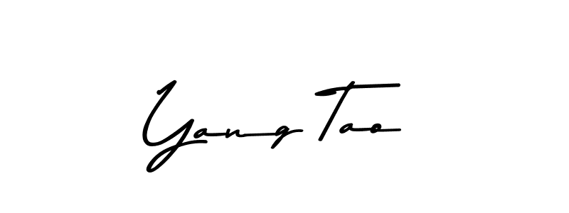 How to make Yang Tao signature? Asem Kandis PERSONAL USE is a professional autograph style. Create handwritten signature for Yang Tao name. Yang Tao signature style 9 images and pictures png