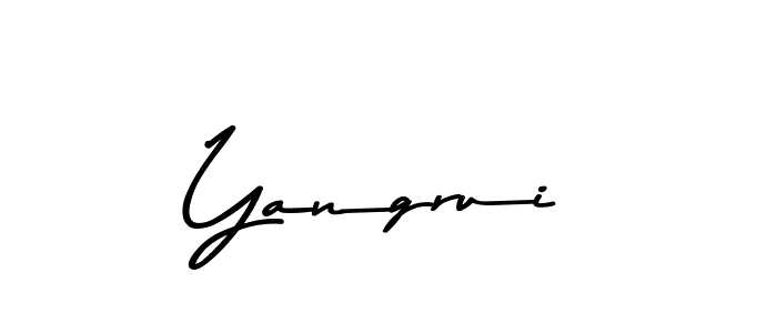Make a short Yangrui signature style. Manage your documents anywhere anytime using Asem Kandis PERSONAL USE. Create and add eSignatures, submit forms, share and send files easily. Yangrui signature style 9 images and pictures png