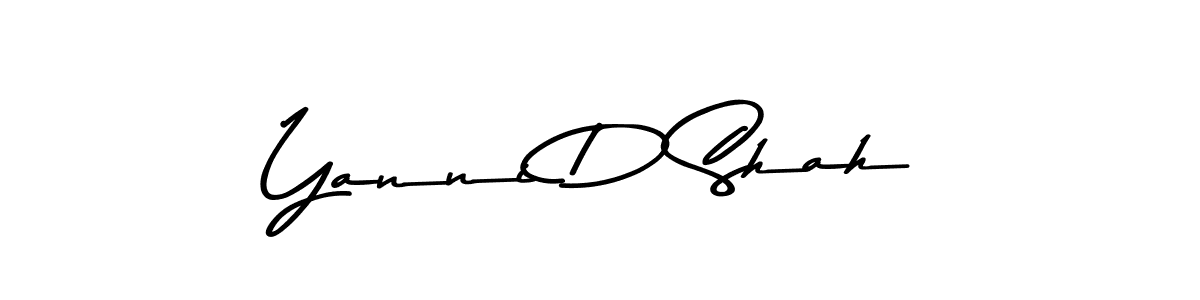 Also we have Yanni D Shah name is the best signature style. Create professional handwritten signature collection using Asem Kandis PERSONAL USE autograph style. Yanni D Shah signature style 9 images and pictures png