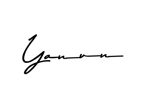 Similarly Asem Kandis PERSONAL USE is the best handwritten signature design. Signature creator online .You can use it as an online autograph creator for name Yanun. Yanun signature style 9 images and pictures png