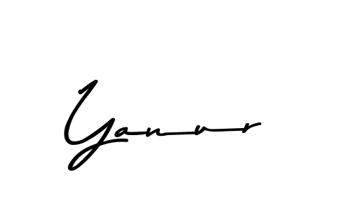 How to make Yanur signature? Asem Kandis PERSONAL USE is a professional autograph style. Create handwritten signature for Yanur name. Yanur signature style 9 images and pictures png