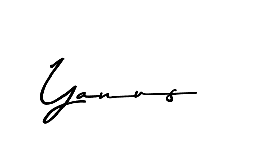 Yanus stylish signature style. Best Handwritten Sign (Asem Kandis PERSONAL USE) for my name. Handwritten Signature Collection Ideas for my name Yanus. Yanus signature style 9 images and pictures png