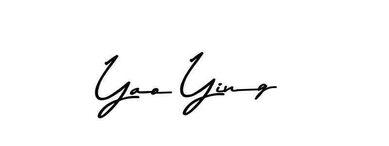 Create a beautiful signature design for name Yao Ying. With this signature (Asem Kandis PERSONAL USE) fonts, you can make a handwritten signature for free. Yao Ying signature style 9 images and pictures png