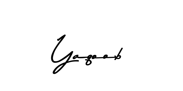 How to make Yaqoob name signature. Use Asem Kandis PERSONAL USE style for creating short signs online. This is the latest handwritten sign. Yaqoob signature style 9 images and pictures png