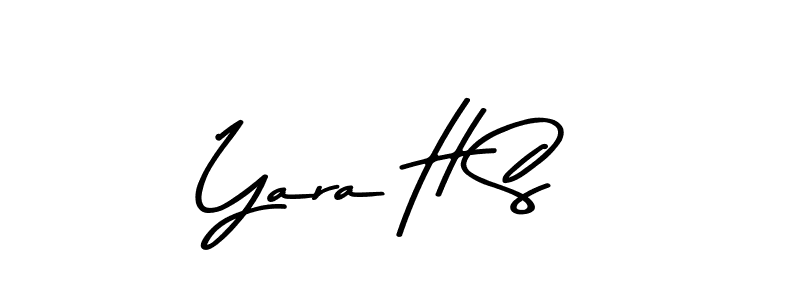 The best way (Asem Kandis PERSONAL USE) to make a short signature is to pick only two or three words in your name. The name Yara H S include a total of six letters. For converting this name. Yara H S signature style 9 images and pictures png