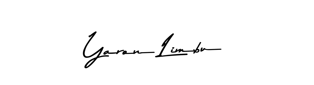 Similarly Asem Kandis PERSONAL USE is the best handwritten signature design. Signature creator online .You can use it as an online autograph creator for name Yaron Limbu. Yaron Limbu signature style 9 images and pictures png