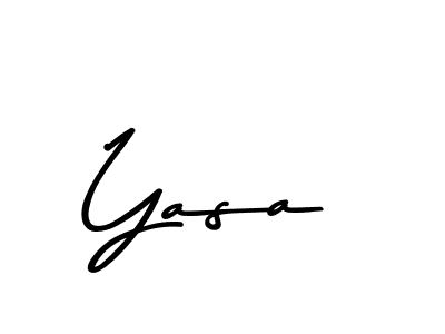 Yasa stylish signature style. Best Handwritten Sign (Asem Kandis PERSONAL USE) for my name. Handwritten Signature Collection Ideas for my name Yasa. Yasa signature style 9 images and pictures png